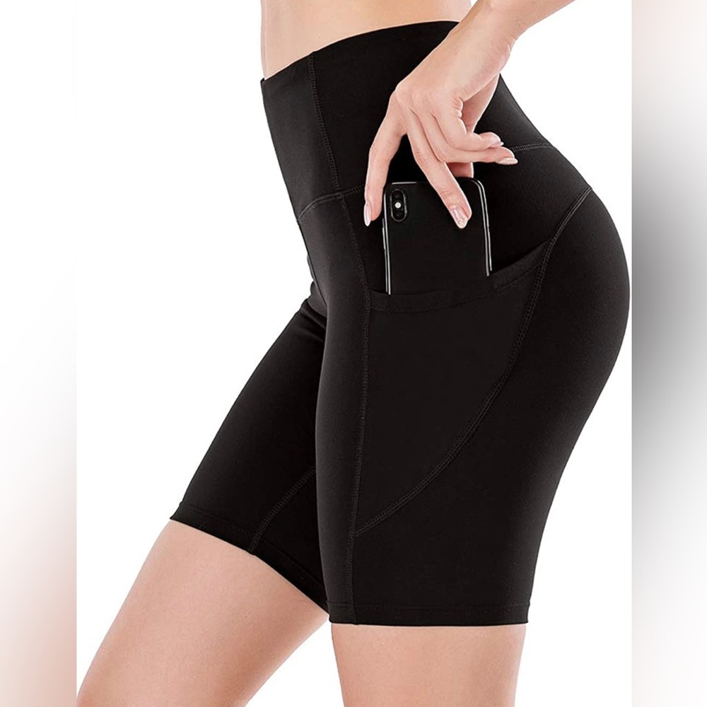 - High Waist Yoga Shorts for Women Tummy-New